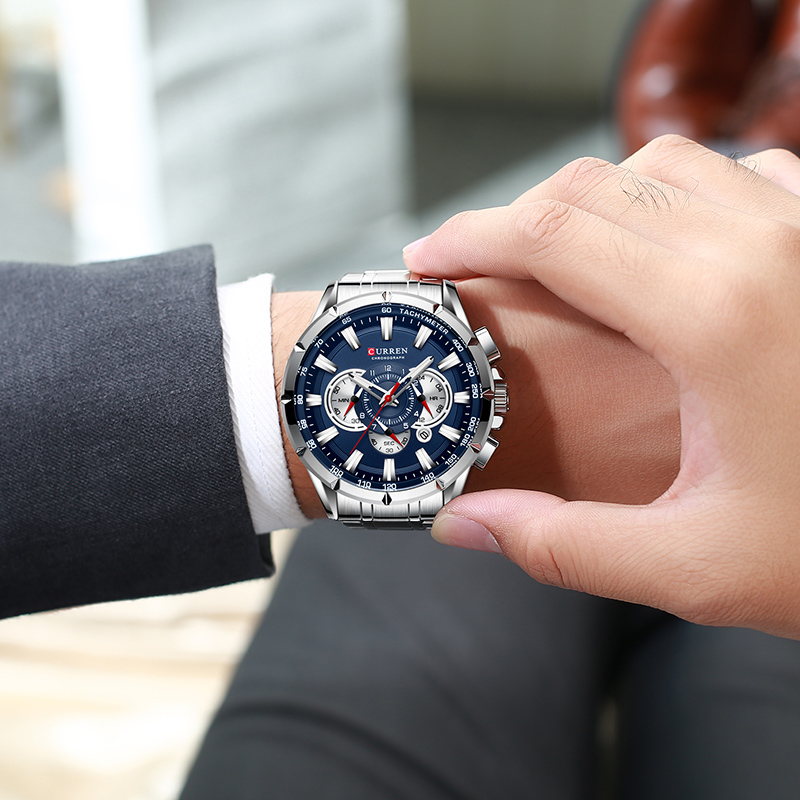 CURREN montre-bracelet hommes  - Luxury Watch Magazine avis et prix