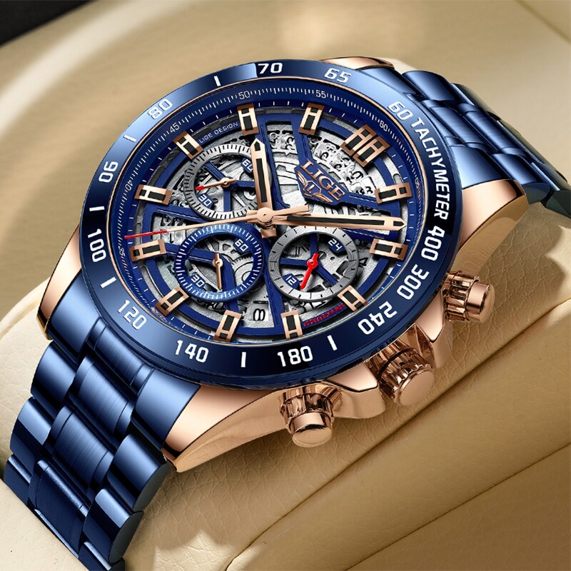 LIGE-Montre-bracelet à quartz  - Luxury Watch Magazine avis et prix