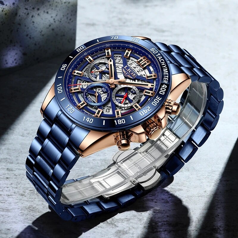 LIGE-Montre-bracelet à quartz  - Luxury Watch Magazine avis et prix